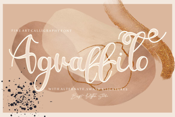 Agraffito: A Nature-Inspired Handwritten Font