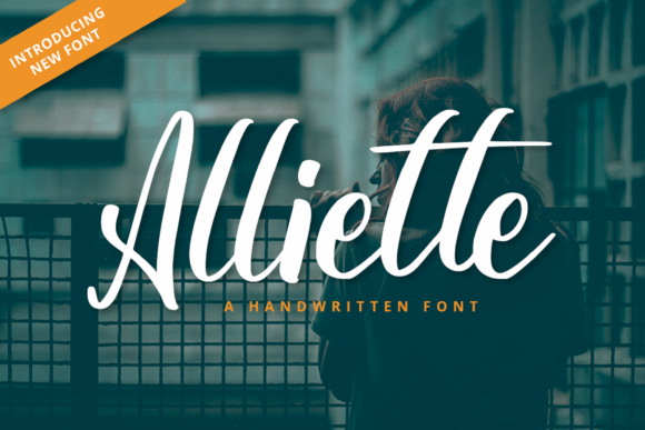 Alliette: A Script Font for Web Design