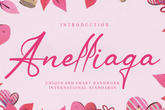 Anelliaga: A Handwritten Font for Web Design