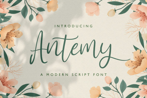 Antemy: A Handwritten Font for Creative Makers