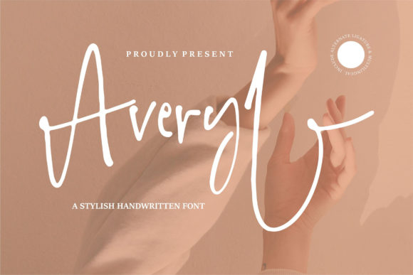 Averyl: A Handwritten Font for Business