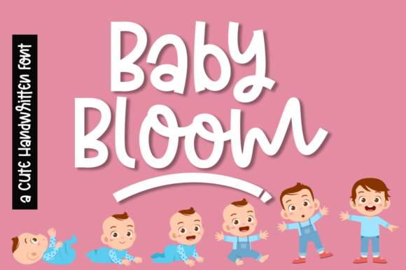 Baby Bloom Font for Creative Brands