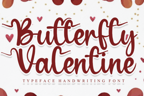 Butterfly Valentine Font Review