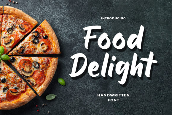 Food Delight Font for Bold Branding