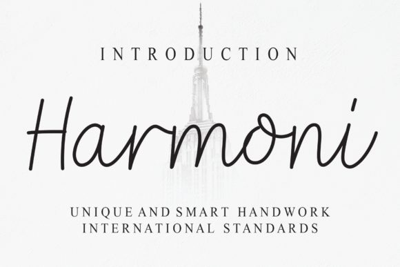 Harmoni: A Script Font for Real Projects