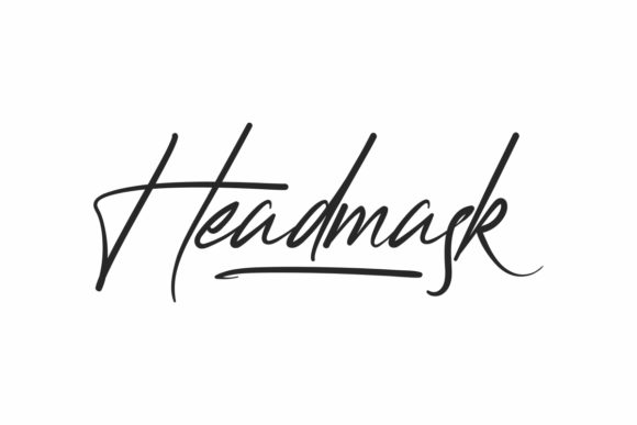 Headmask: A Stylish Script Font