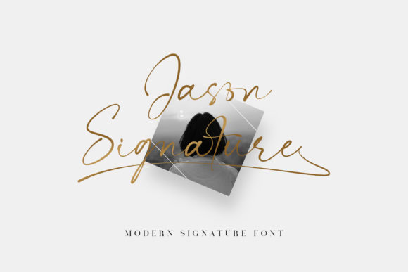 Jason Signature: A Font for Business Elegance