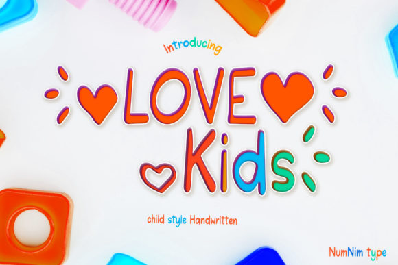 Love Kids Font for Business