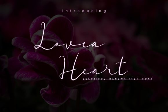 Lovea Heart Font for Web Design
