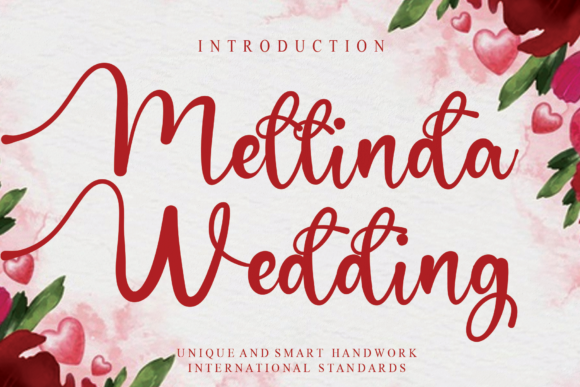 Mellinda Wedding: A Font for Elegant Branding