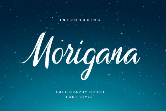 Morigana: A Stylish Script Font