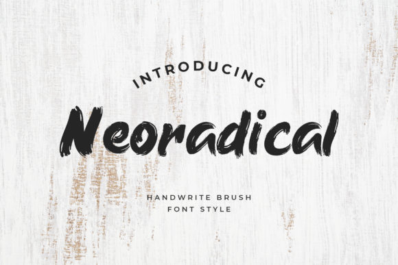 Neoradical: A Font for Creative Campaigns