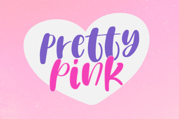 Pretty Pink Font for Business Branding