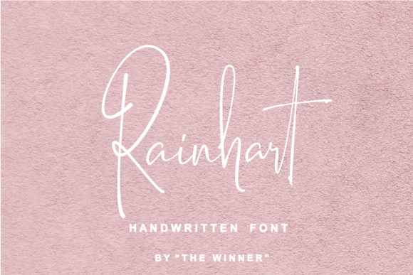 Rainhart: A Classy Script Font