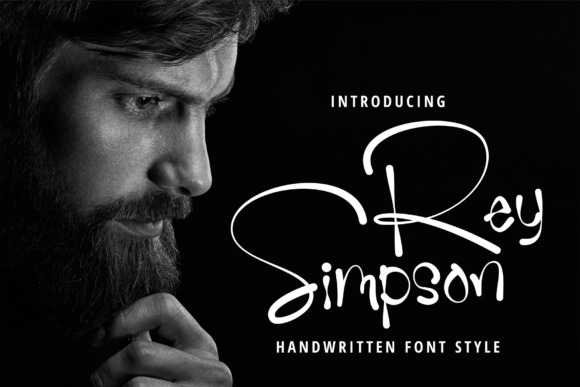 Rey Simpson: A Cute Handwritten Font