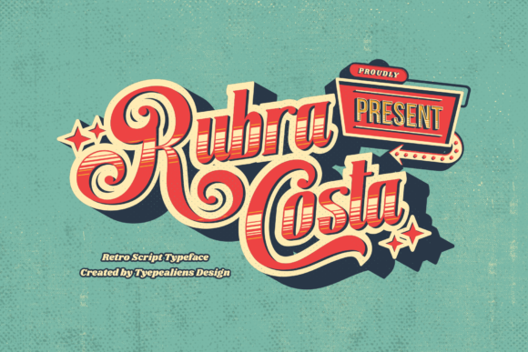 Rubra Costa Font for Stylish Design