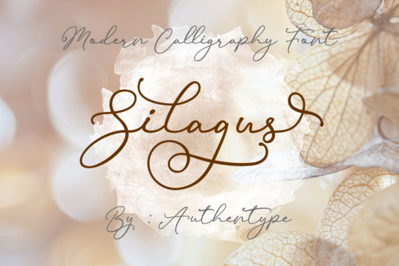 Silagus: A Stylish Calligraphy Font