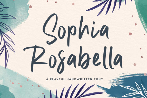Sophia Rosabella: A Stylish Font for Business