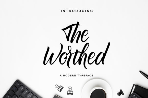 The Worthed: A Font That Elevates Your Brand
